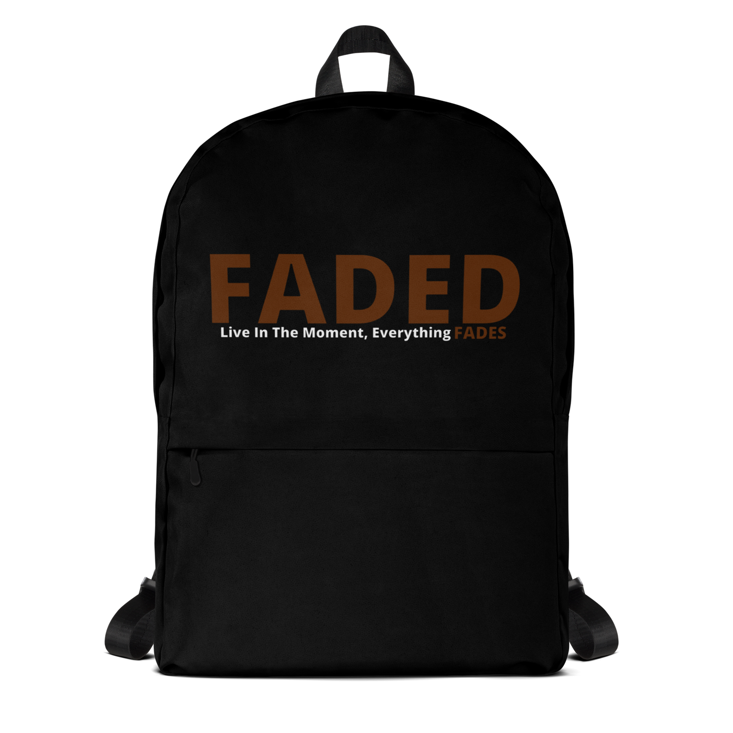 Faded (Brown Logo) Backpack