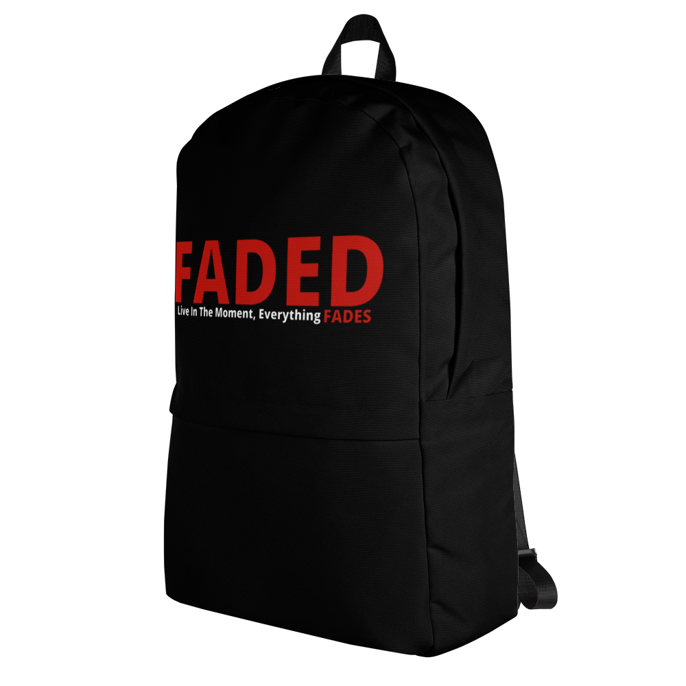 Faded (Red Logo) Backpack