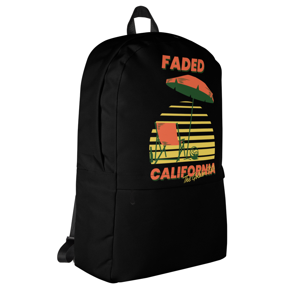 Faded California The Golden State Backpack