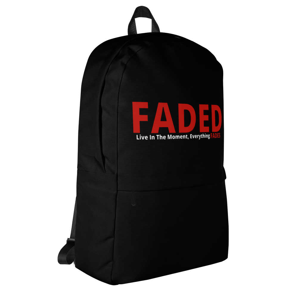 Faded (Red Logo) Backpack