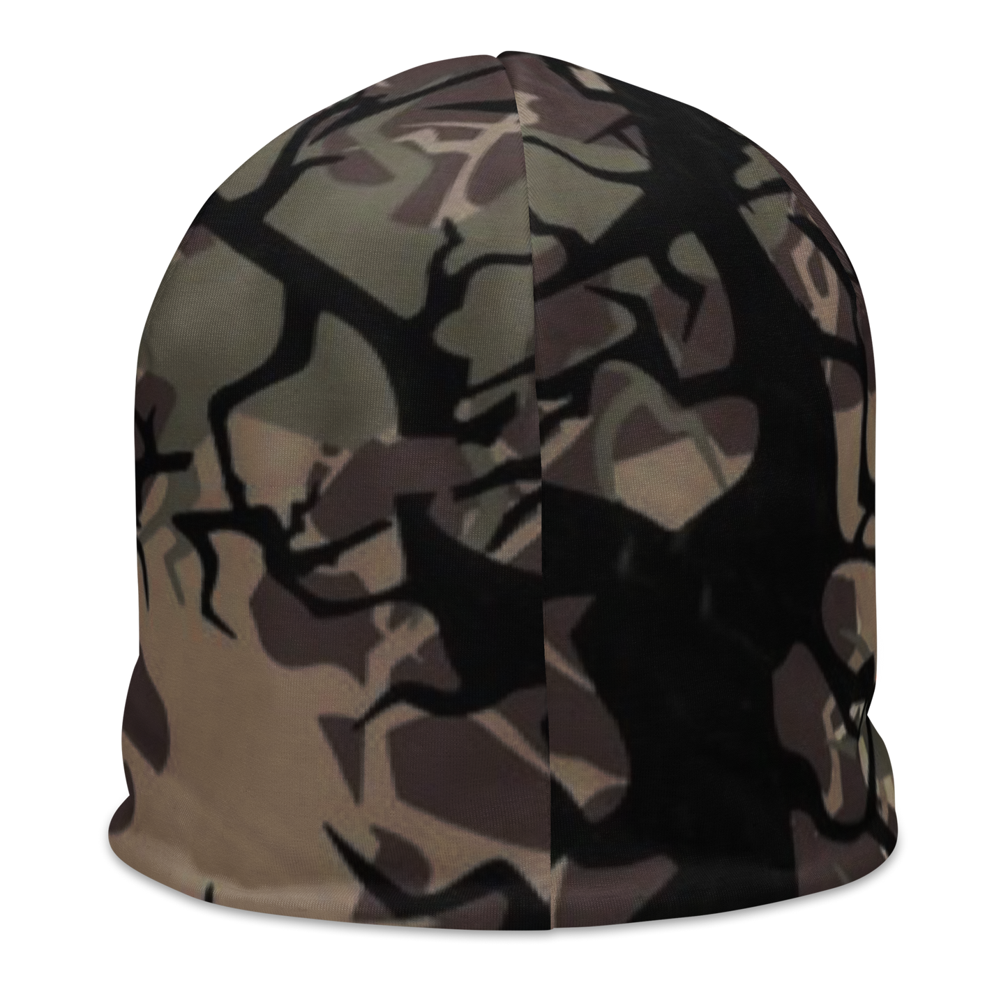 Faded Camo All-Over Print Beanie