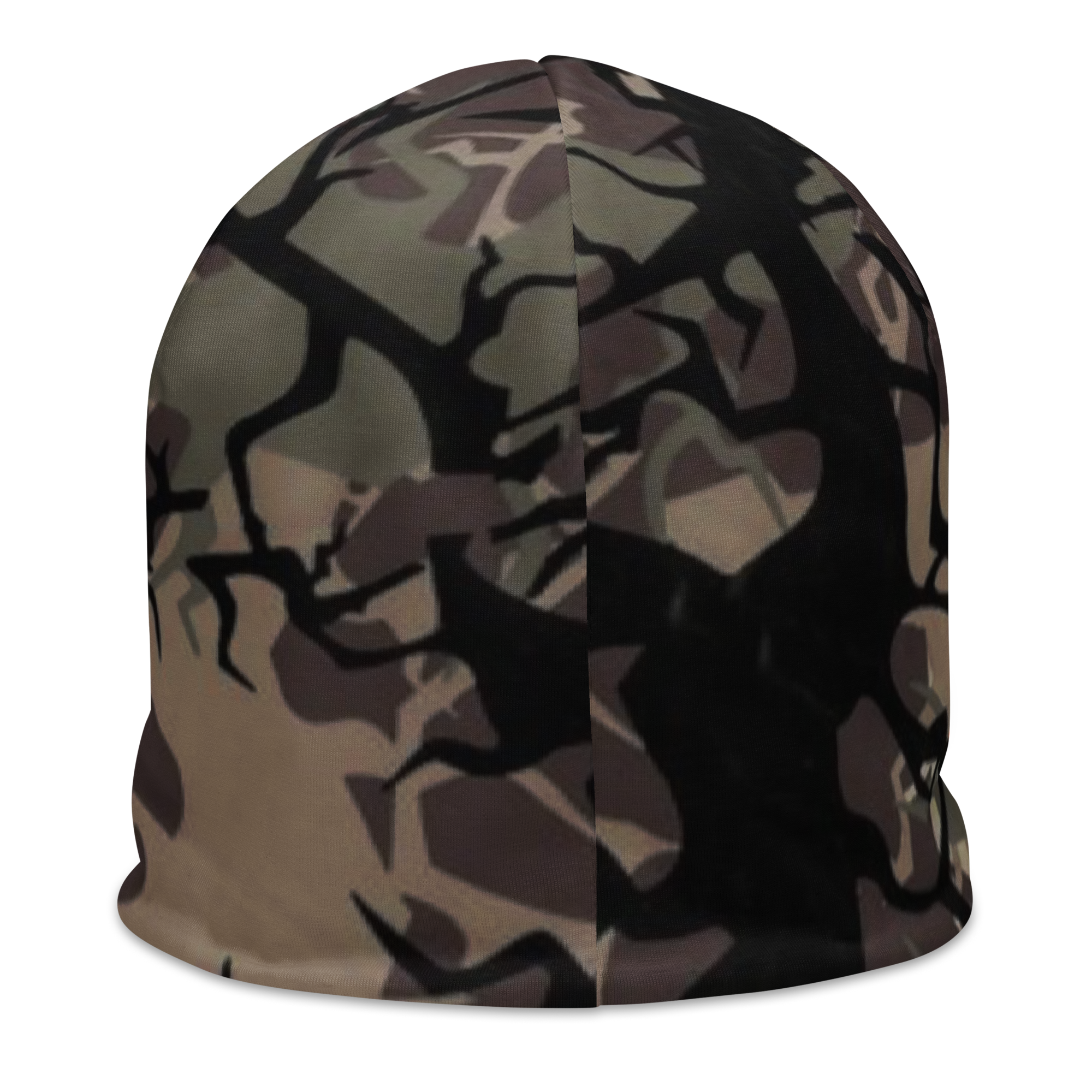 Faded Camo All-Over Print Beanie