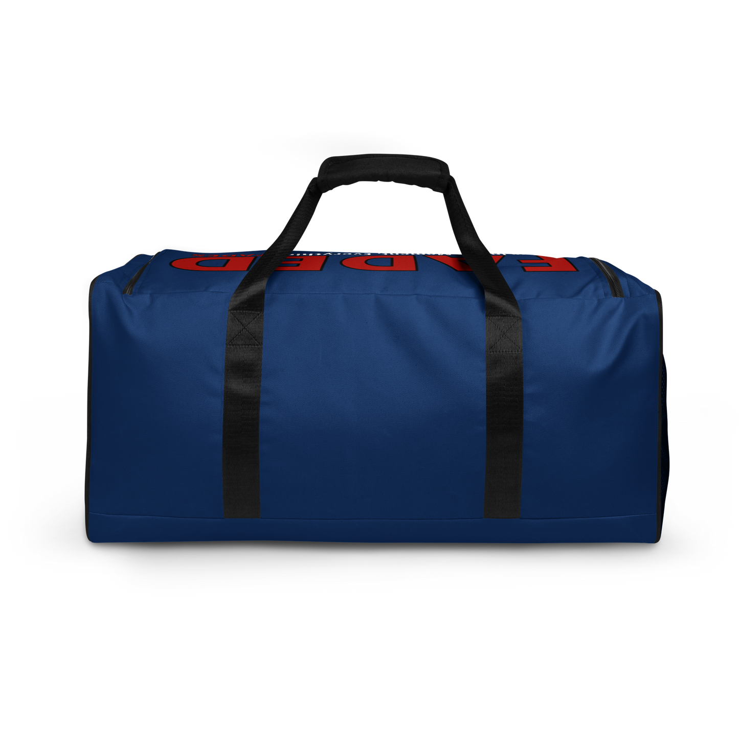 Faded (Red Logo/Navy Blue Bag) Duffle Bag