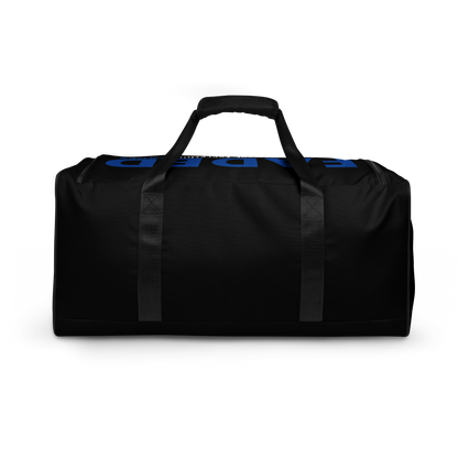 Faded (Blue Logo/Black Bag) Duffle Bag