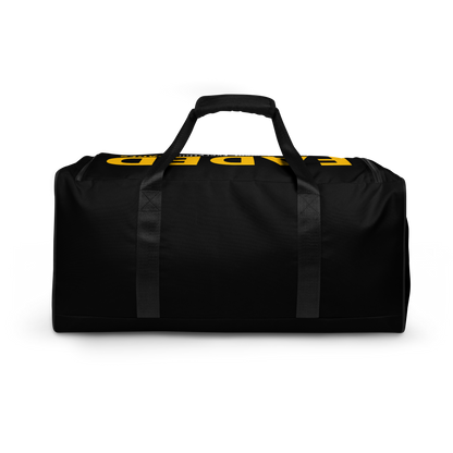 Faded (Yellow Logo/Black Bag) Duffle Bag