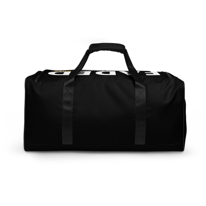 Faded (Subtle Yellow Logo/Black Bag) Duffle Bag