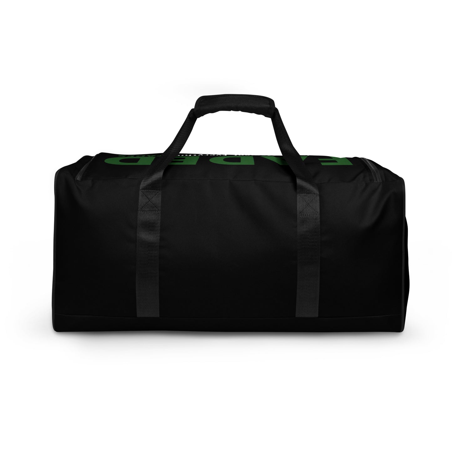 Faded (Green Logo/Black Bag) Duffle Bag