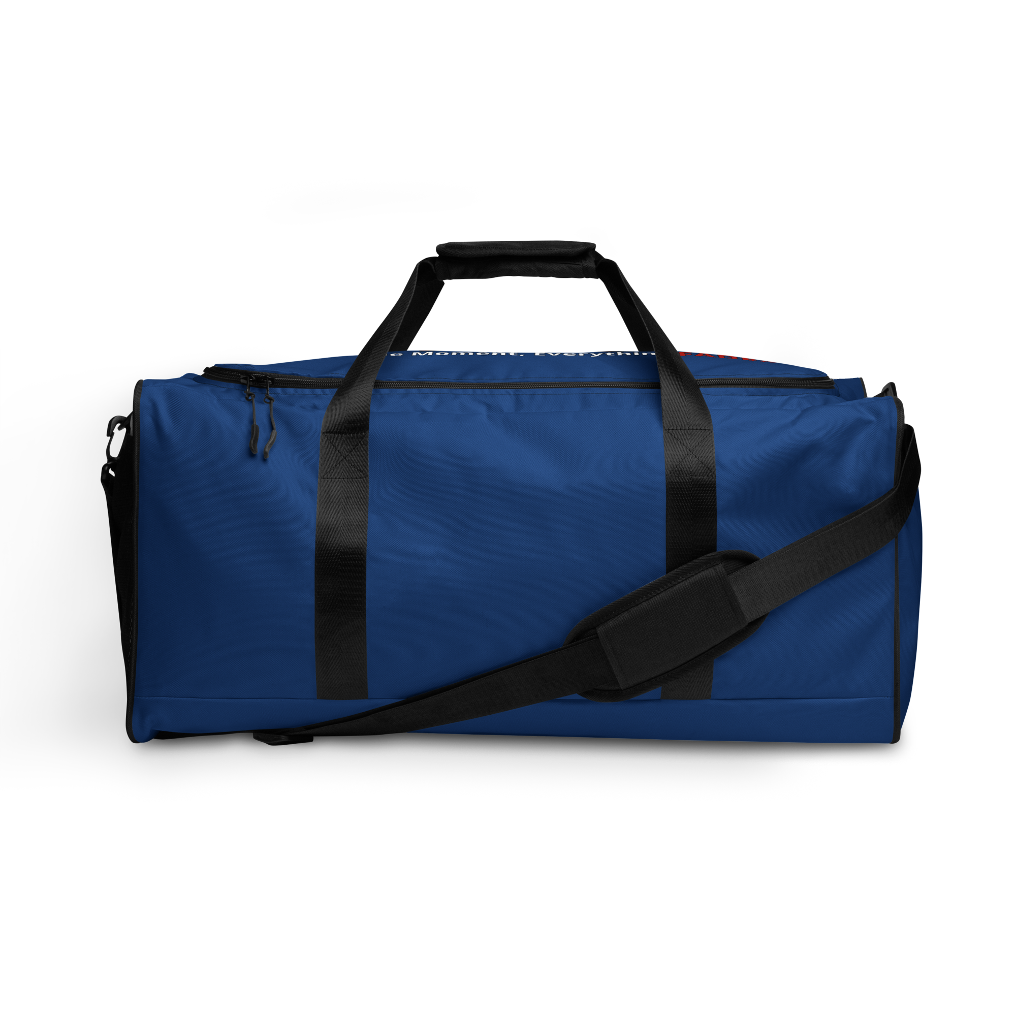 Faded (Red Logo/Navy Blue Bag) Duffle Bag