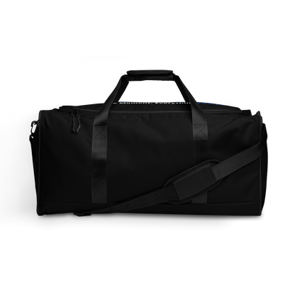 Faded (Blue Logo/Black Bag) Duffle Bag