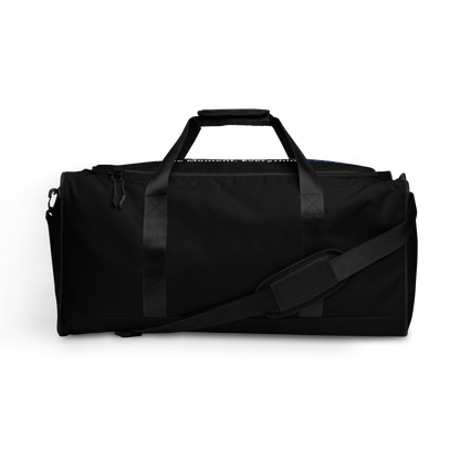 Faded (Subtle Blue Logo/Black Bag) Duffle Bag