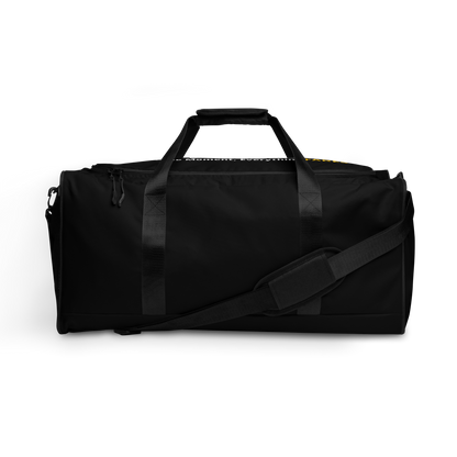 Faded (Subtle Yellow Logo/Black Bag) Duffle Bag