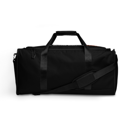 Faded (Subtle Orange Logo/Black Bag) Duffle Bag