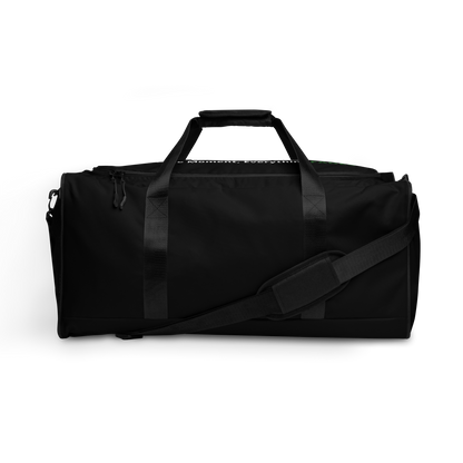 Faded (Subtle Green Logo/Black Bag) Duffle Bag