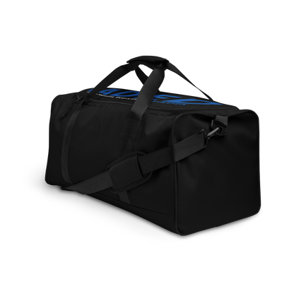 Faded (Blue Logo/Black Bag) Duffle Bag