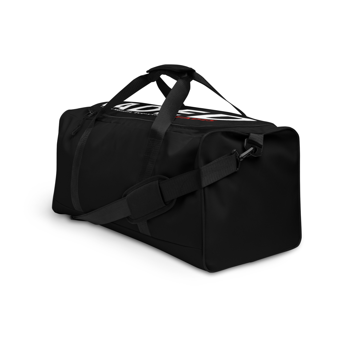 Faded (Subtle Red Logo/Black Bag) Duffle Bag