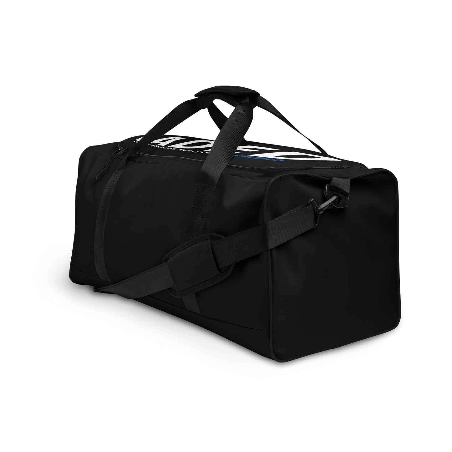 Faded (Subtle Blue Logo/Black Bag) Duffle Bag