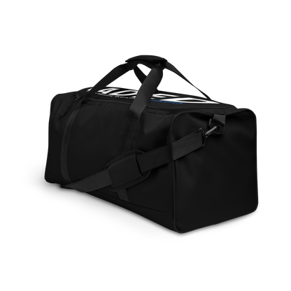 Faded (Subtle Blue Logo/Black Bag) Duffle Bag