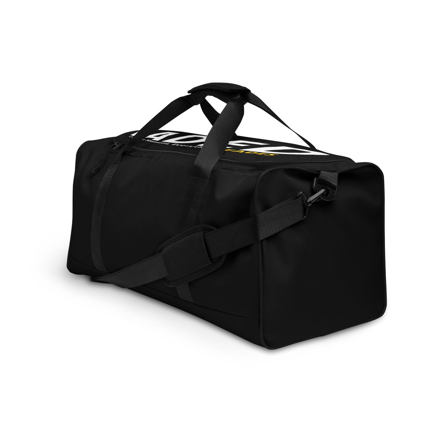 Faded (Subtle Yellow Logo/Black Bag) Duffle Bag