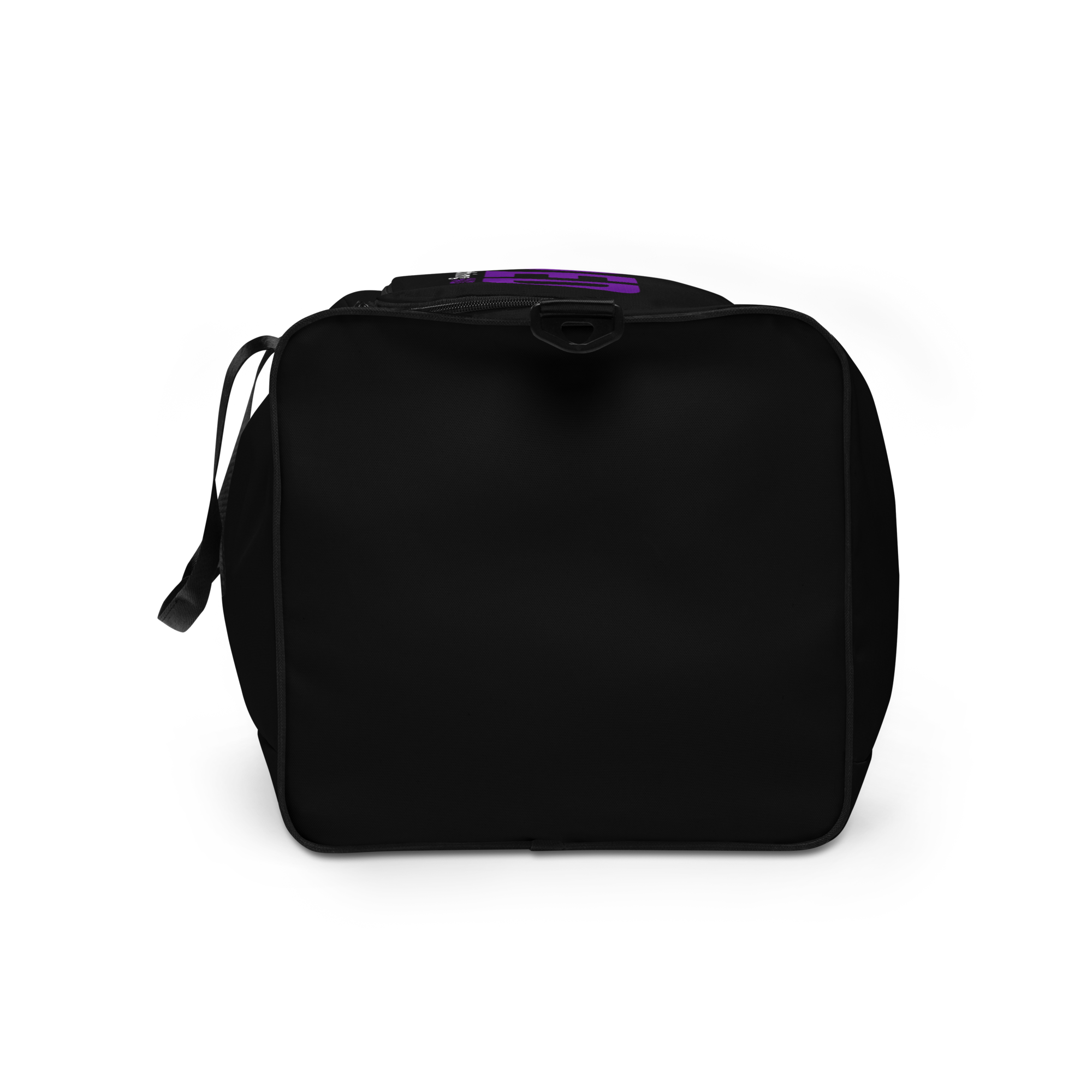 Faded (Purple Logo/Black Bag) Duffle Bag