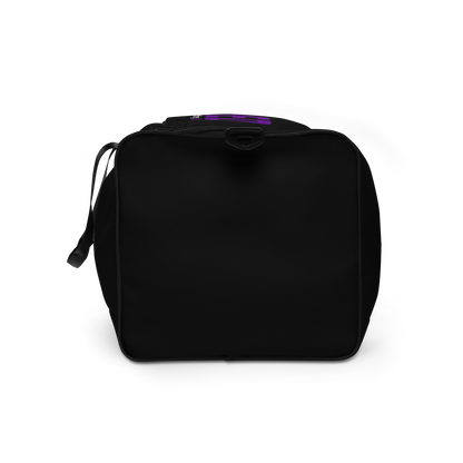 Faded (Purple Logo/Black Bag) Duffle Bag