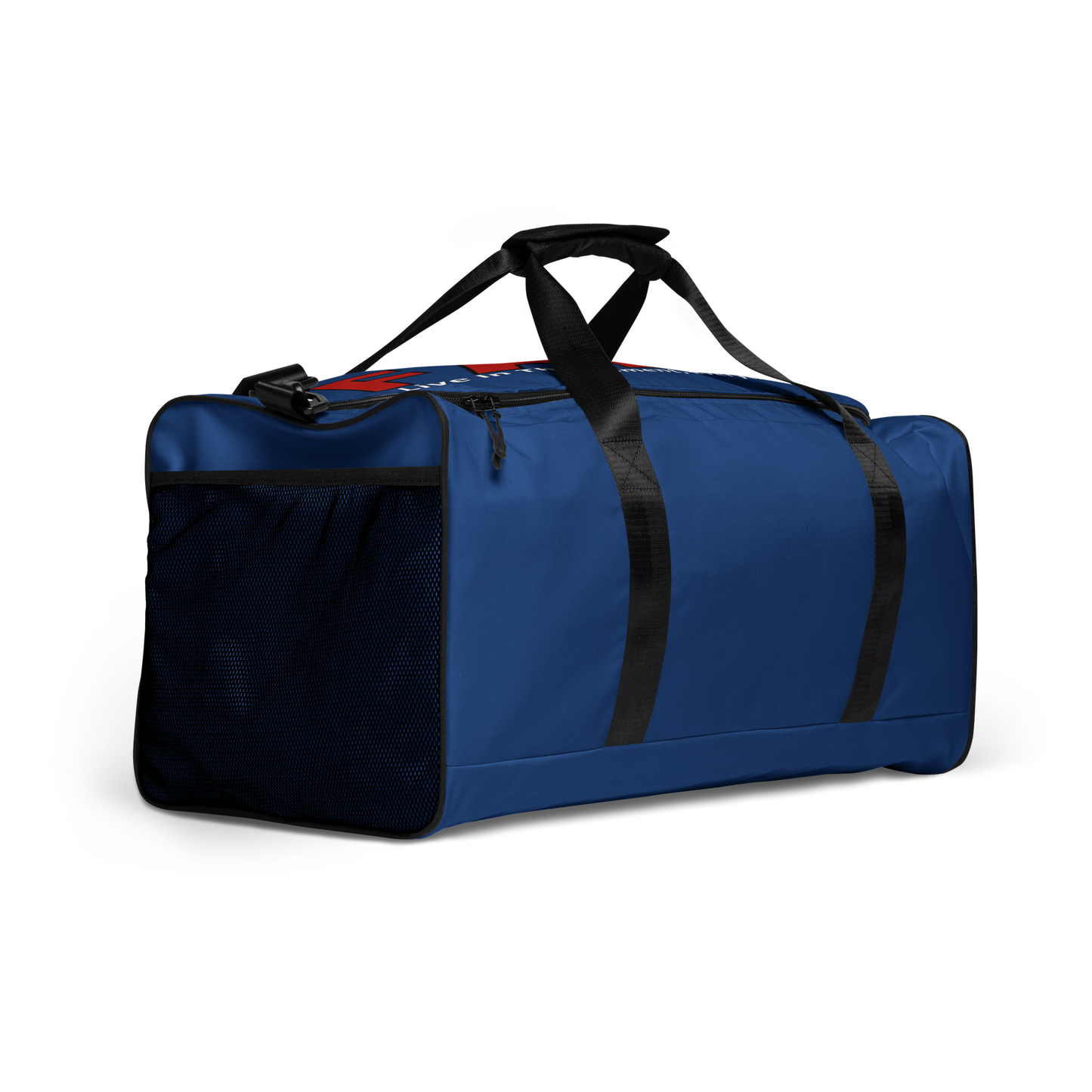 Faded (Red Logo/Navy Blue Bag) Duffle Bag