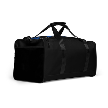 Faded (Blue Logo/Black Bag) Duffle Bag