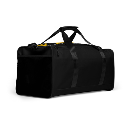 Faded (Yellow Logo/Black Bag) Duffle Bag