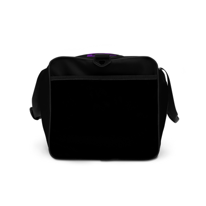 Faded (Purple Logo/Black Bag) Duffle Bag