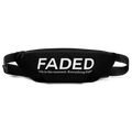 Faded "Live In The Moment" Black Fanny Pack - Faded Fabrics
