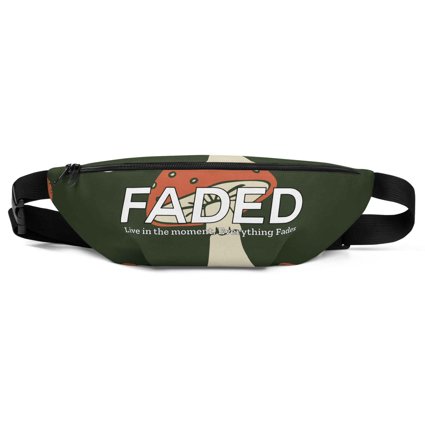 Faded Mushroom Fanny Pack