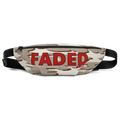 Faded (Red Logo) "Live In The Moment" Camo Fanny Pack - Faded Fabrics