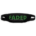 Faded (Green Logo) Black Fanny Pack - Faded Fabrics
