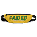 Faded (Green Logo) Yellow Fanny Pack - Faded Fabrics