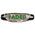 Faded (Green Logo) Camo Fanny Pack - Faded Fabrics