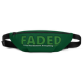 Faded (Green Logo) Green Fanny Pack - Faded Fabrics