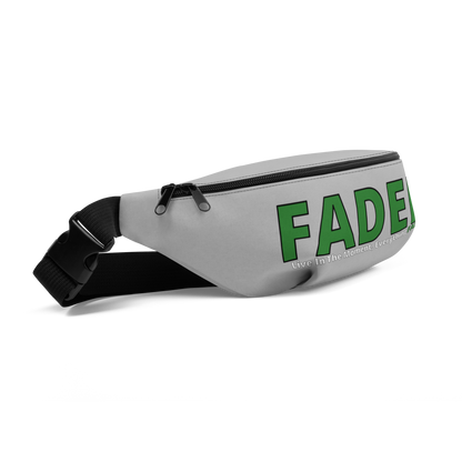 Faded (Green Logo) Grey Fanny Pack