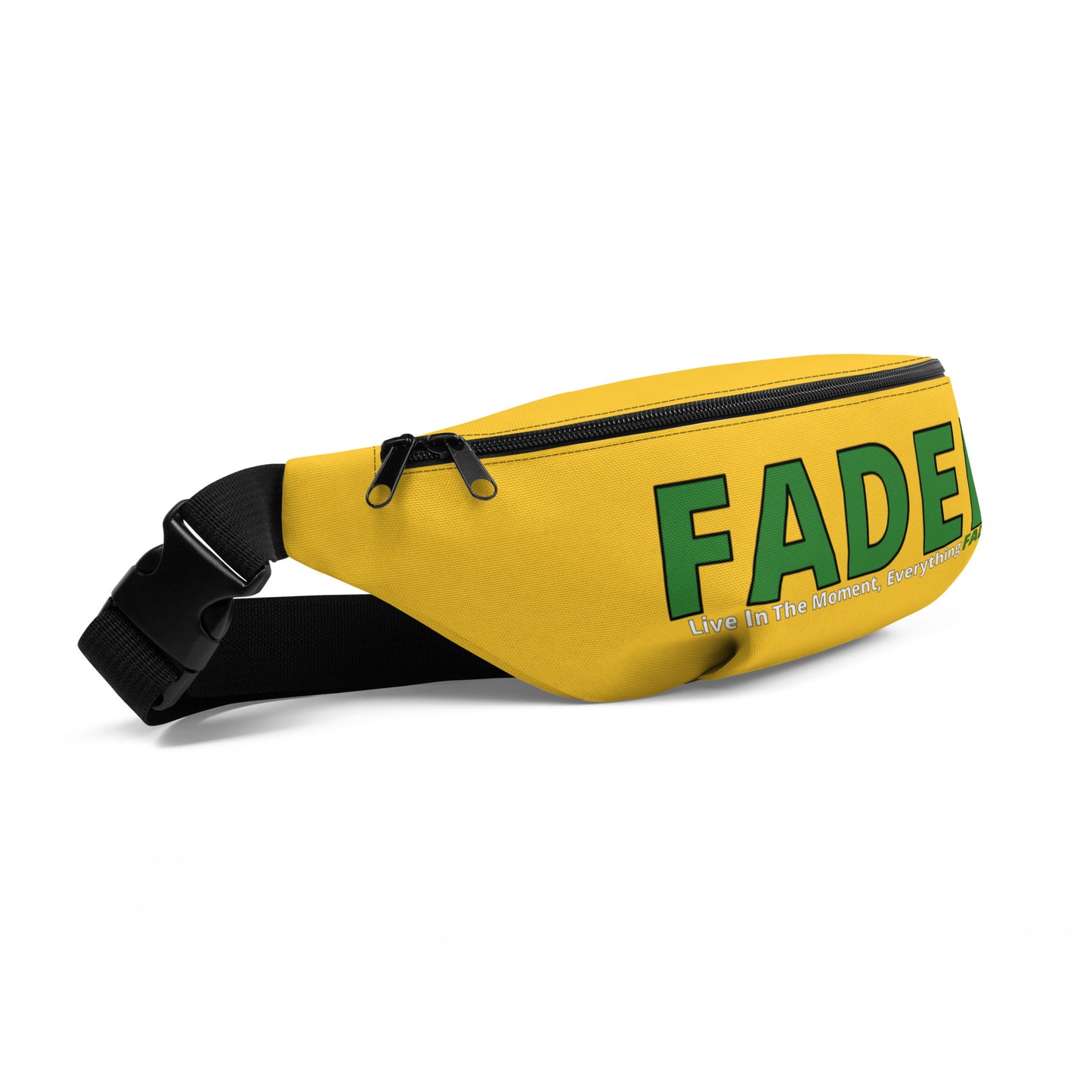 Faded (Green Logo) Yellow Fanny Pack