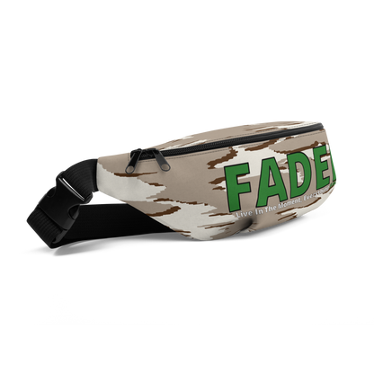 Faded (Green Logo) Camo Fanny Pack