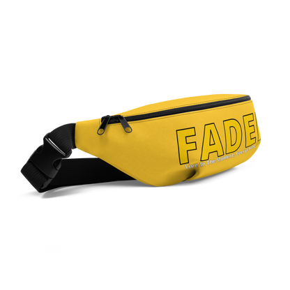 Faded (Yellow Logo) "Live In The Moment" Yellow Fanny Pack