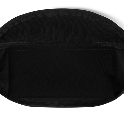 Faded "Live In The Moment" Black Fanny Pack