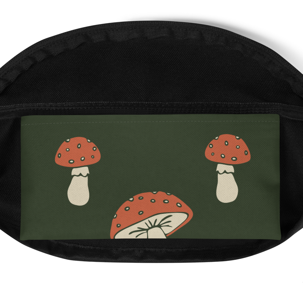 Faded Mushroom Fanny Pack