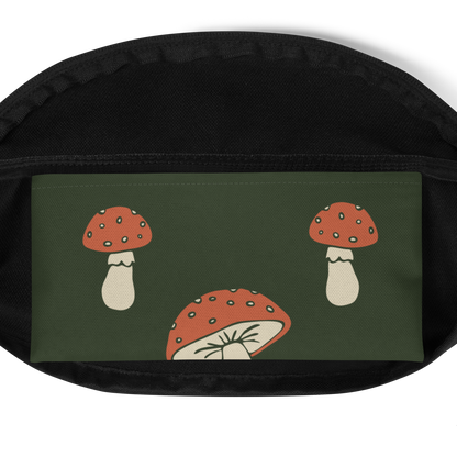 Faded Mushroom Fanny Pack