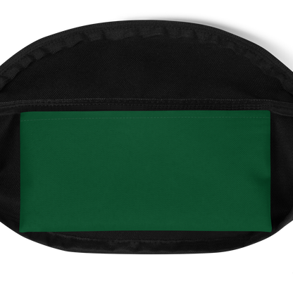 Faded "Live In The Moment" Green Fanny Pack