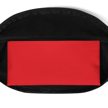 Faded (Red Logo) "Live In The Moment" Red Fanny Pack