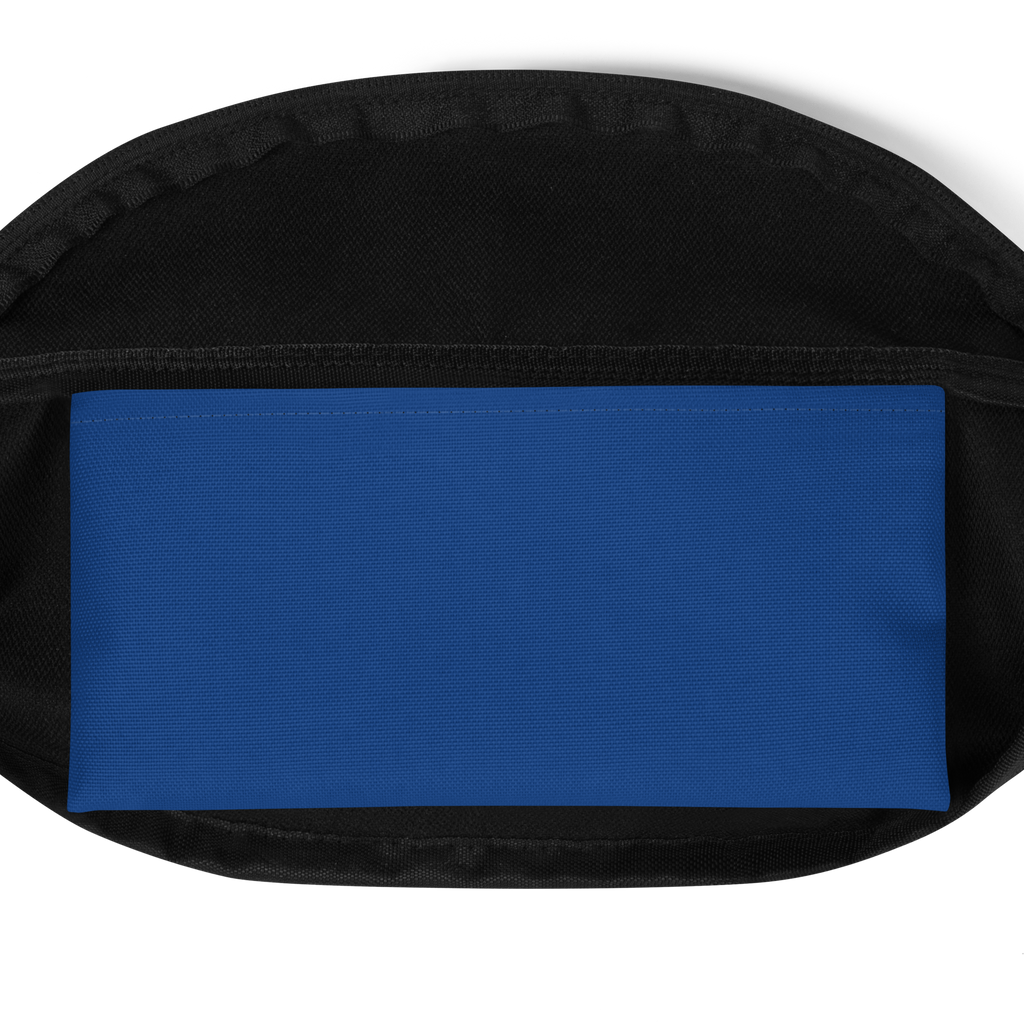 Faded (Red Logo) "Live In The Moment" Blue Fanny Pack