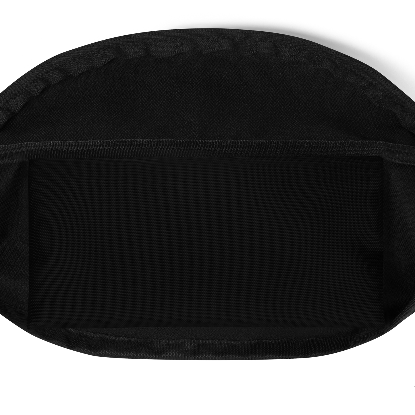 Faded (Blue Logo) Black Fanny Pack