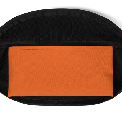 Faded (Purple Logo) "Live In The Moment" Orange Fanny Pack