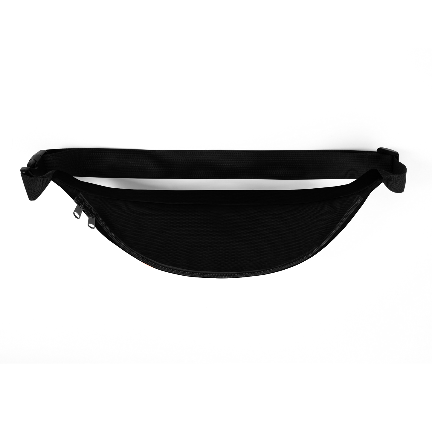 Faded (Orange Logo) "Live In The Moment" Black Fanny Pack