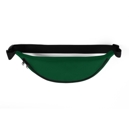 Faded (Orange Logo) "Live In The Moment" Forest Green Fanny Pack