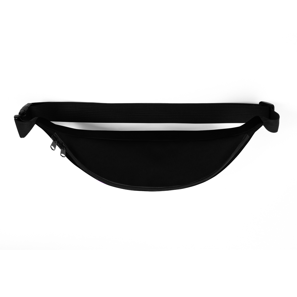 Faded (Purple Logo) “Live In The Moment” Black Fanny Pack